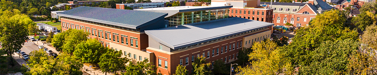 Aerial View of Business Instructional Facility Building